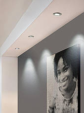 Точковий світильник LED Module 3000К пластик сатиновий нікель 7.8х3.5 см, фото 2