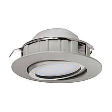 Точковий світильник LED Module 3000К пластик сатиновий нікель 3 шт 8.4х4 см, фото 3