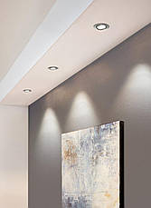 Точковий світильник LED Module 3000К пластик сатиновий нікель 8.4х4 см, фото 2