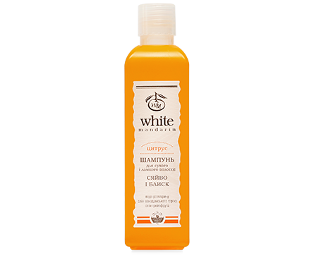 Шампунь серії "Цитрус" для росту волосся та блиску, White Mandarin Choice, 250 мл, фото 1