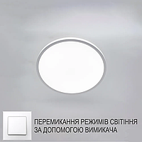 Накладний світлодіодний світильник Esllse OKO 24W R-ON/OFF 300х25-WHITE 220-IP20