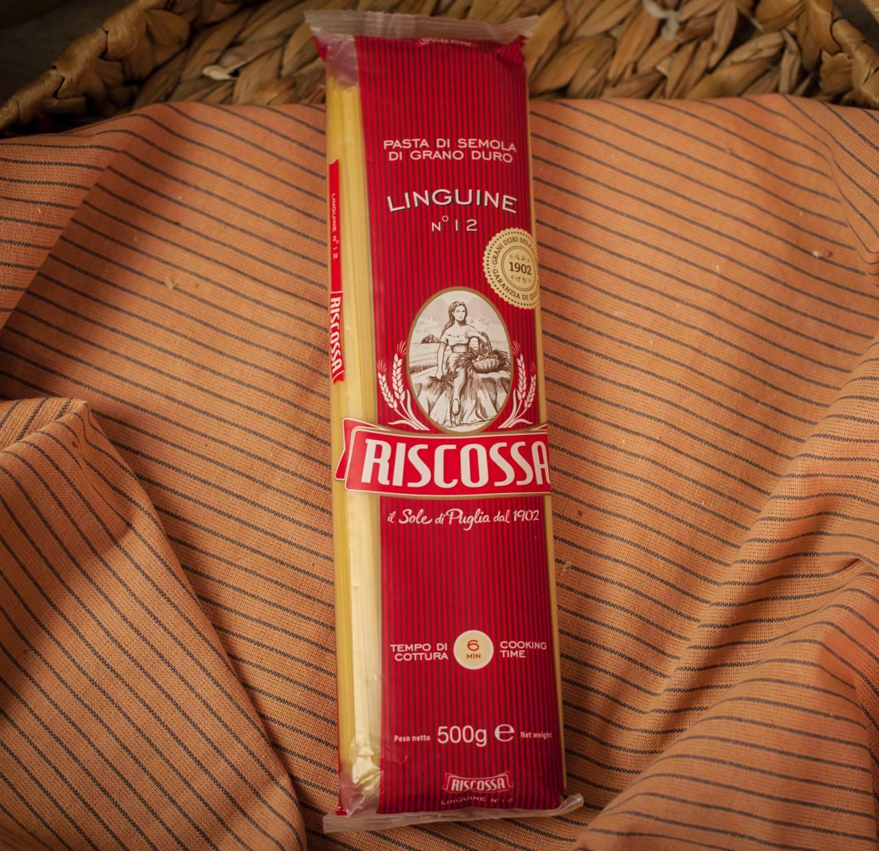 Паста спагетті Riscossal Linguine №12 500г. Італія