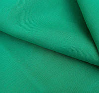 Льняная легкая ткань зеленого цвета