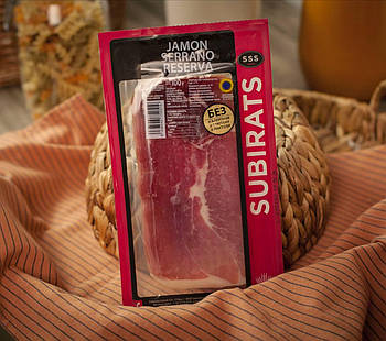 Хамон JAMON SERRANO SUBIRATS 100 гр. Іспанія