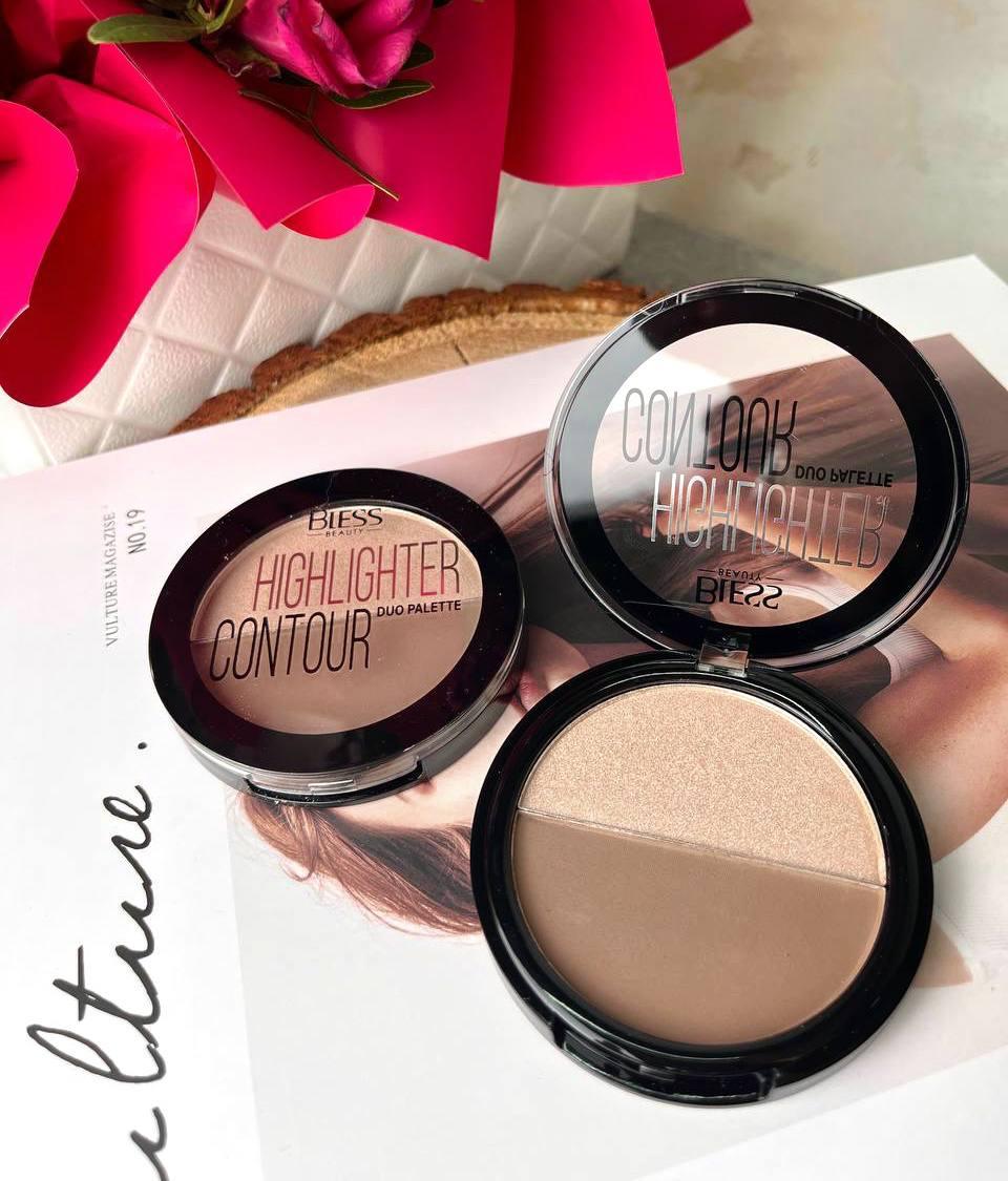 Палетка для контурингу обличчя Bless Beauty