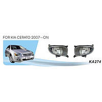 Штатные противотуманные фары - KIA Cerato/2007-09/KA-274/881-12V27W (KA-274)