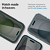 Захисне скло Spigen для iPhone 16 / 15 - EZ FIT GLAS.tR Privacy (2 шт), Антишпигун (AGL06905), фото 7