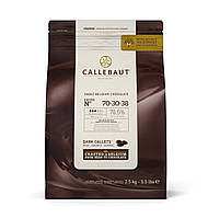 Темний шоколад Callebaut кувертюр 70,5% 2,5 кг