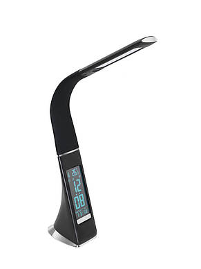 Настільна лампа світлодіодна чорна із пластику 51х10х7 см, фото 1