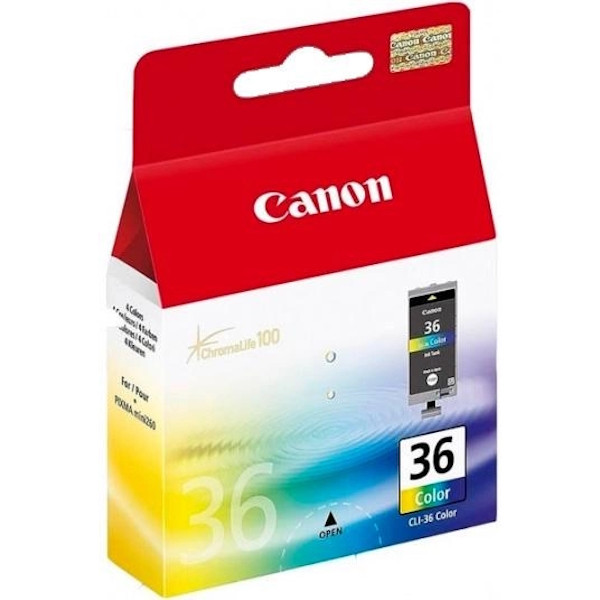 Картридж Canon CLI-36 color (1511B001) для принтера Canon Pixma IP 100, 110, TR 150