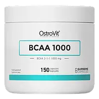 Амінокислоти в капсулах OstroVit BCAA 1000 150 капсул