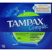 Тампоны Tampax Compak Super, 16 шт