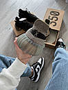 Кросівки чоловічі бежеві Adidas Yeezy Boost Adidas Yeezy Boost SPLY-350 v2 Granit Beige Blackv2 Granit Beige Black (09065), фото 3