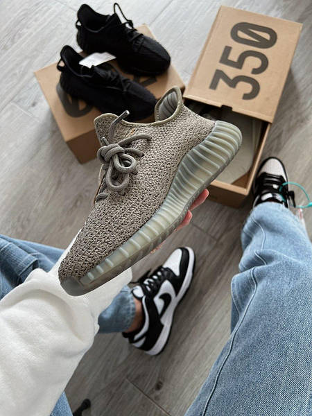 Adidas Yeezy Boost SPLY 350 v2 Granit Beige Black 09065