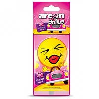 Освежитель воздуха AREON сухой листик Smile Dry Bubble Gum (ASD12)