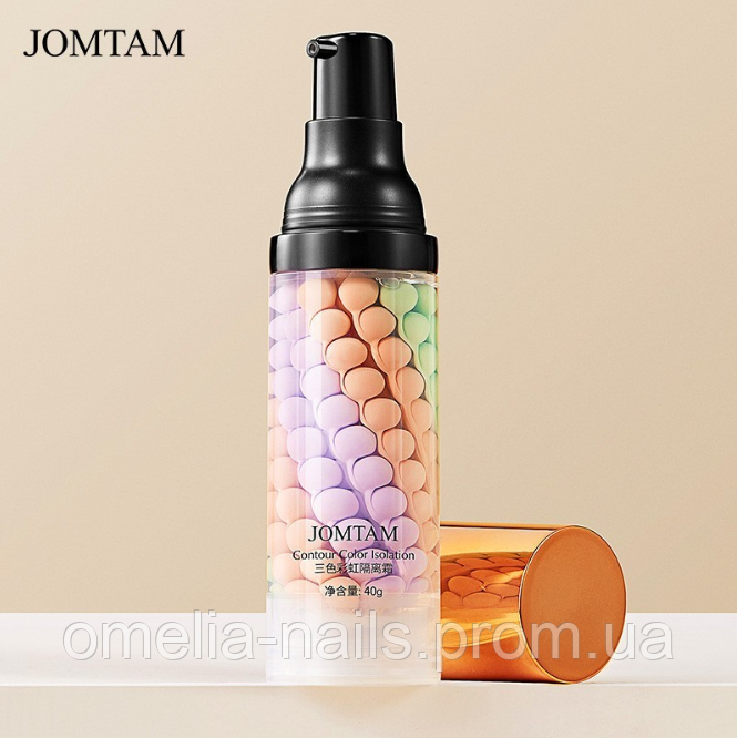 База под макияж 3 в 1 трехцветная Jomtam Isolation Three Color Grooming, 40 г ON - фото 1 - id-p2127179873