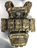 Плитоноска мм14, Плитоноска быстрого сброса пиксель, Плитоноска разгрузка с напашником