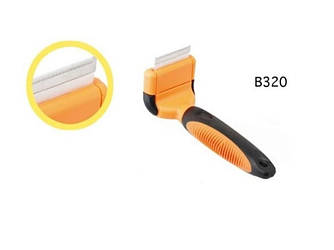 Camon триммер-граблі для видалення линяючого підшерстка 4,5 см для собак і котів