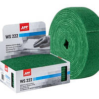APP Наждачка волокнистая WS 222 150 x 230 mm, зеленая (10 шт), крупноабразивная (06Z200)
