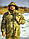 Зимова куртка для риболовлі та полювання "Арктика" камуфляж піксель (ріп-стоп), фото 3
