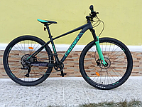 Велосипед найнер Crosser Solo 27,5" (рама 18, 2*9) Hidraulic L-TWOO серо-зеленый