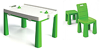 Набор столик + стул зеленый ТМ DOLONI