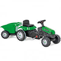 Детский педальный трактор с прицепом Pilsan 07-316 (зеленый)