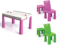 Набор столик с двумя стульями цвет микс ТМ DOLONI