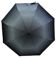 Зонт полуавтомат антиветер 8 спиц Toprain 2063 черный