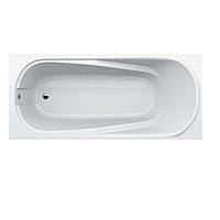 Прямоугольная акриловая ванна 170x75х41 см MONIKA белая с ногами вкладыш качественная Swan (Гарантия 12 ме AGN