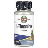 L-Theanine 25 mg KAL, 120 жувальних таблеток