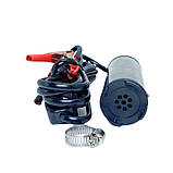 Помпа для перекачування палива 12В занурювальний насос електро для каністри та бака 12V, фото 2
