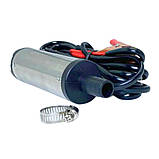 Помпа для перекачування палива 12В занурювальний насос електро для каністри та бака 12V, фото 3