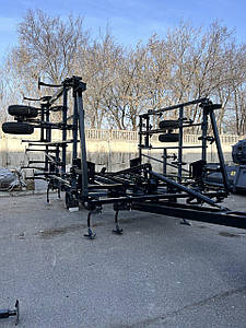 Культиватор суцільного обробітку ґрунту Fiellday  8м 3-ьох секційний тяжкий