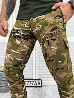 Тактические брюки 5.11 материал рипстоп Штаны мультикам с карманами на молниях Штаны 5.11 мультик воєнторг ua