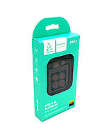 Наушники проводные с микрофоном DENMEN DR12 Metal Черные