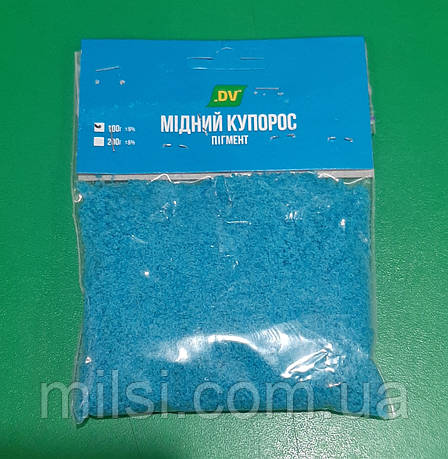 Мідний купорос DV 100г в упаковці, фото 1