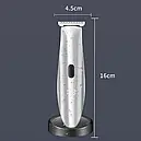 Акумуляторна машинка для стриження волосся Kemei KM-6038, фото 4