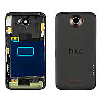 Корпус HTC One X черный