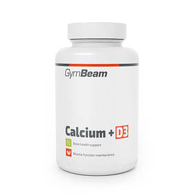 Кальцій вітамін Д3 GymBeam Calcium + D3, 120 табл