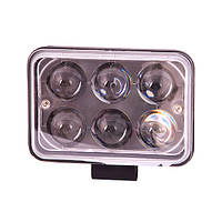 LED-фара рабочего света WLP-184D SPOT 6Led*3W(135*80*60)/10-30V/18W/6000K (WLP-184D) - PULSO