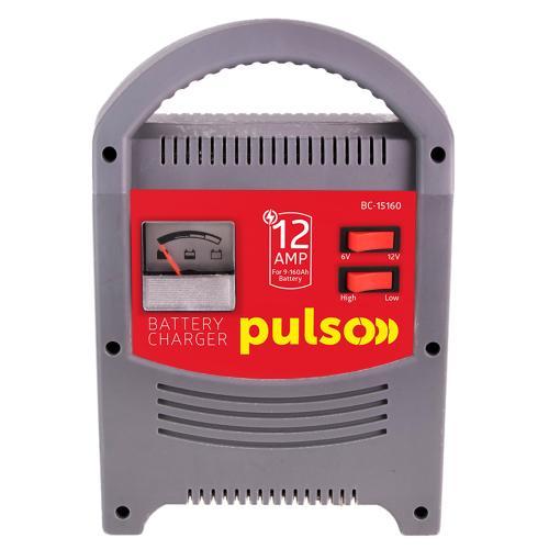 Трансформаторний зарядний пристрій — PULSO BC-15160 6-12V/12A/9-160AHR/стріл.індик. (BC-15160)