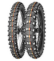 Мотошина MITAS 120/80-19 TERRA FORCE MX-SM SOFT/MEDIUM 63M TT (CZERWONY/ŻÓŁTY PASEK) ЗАД. DOT 2022