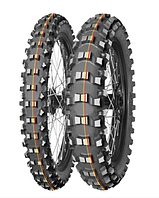 Мотошина MITAS 120/90-18 TERRA FORCE MX-SM SOFT/MEDIUM 65M TT (CZERWONY/ŻÓŁTY PASEK) ЗАД. DOT 2022 (DOT:TSDD)