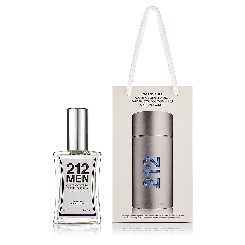 Парфуми Carolina Herrera 212 Men 60 мл у подарунковому пакованні