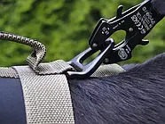 K9 THORN Тактична міцна шлейка упряж для службових собак Bravo XL – 85/115 см чорний (0058-16 XL), фото 5