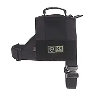 K9 THORN Тактична міцна шлейка упряж для службових собак Bravo XL – 85/115 см чорний (0058-16 XL), фото 6