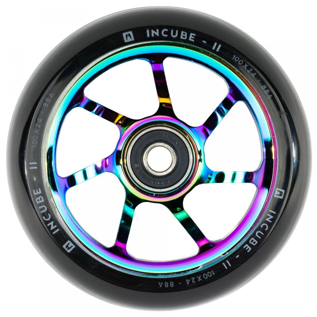Колесо для трюкового самоката Ethic Incube V2 100 мм Pro Rainbow
