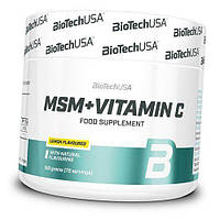 Метилсульфонилметан с Витамином С MSM+Vitamin C BioTech (USA) 150г Лимон (03084006)