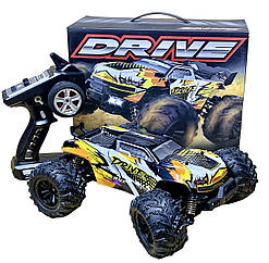 Радіокерована машина Conquer RC WL Toys монстр-трак 4х4 70км/год 1/16 Помаранчевий ( код: 16101PROJ )